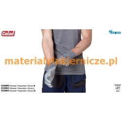 COLAD 53200x Polyester Preparation Gloves M L  XL materialylakiernicze.pl